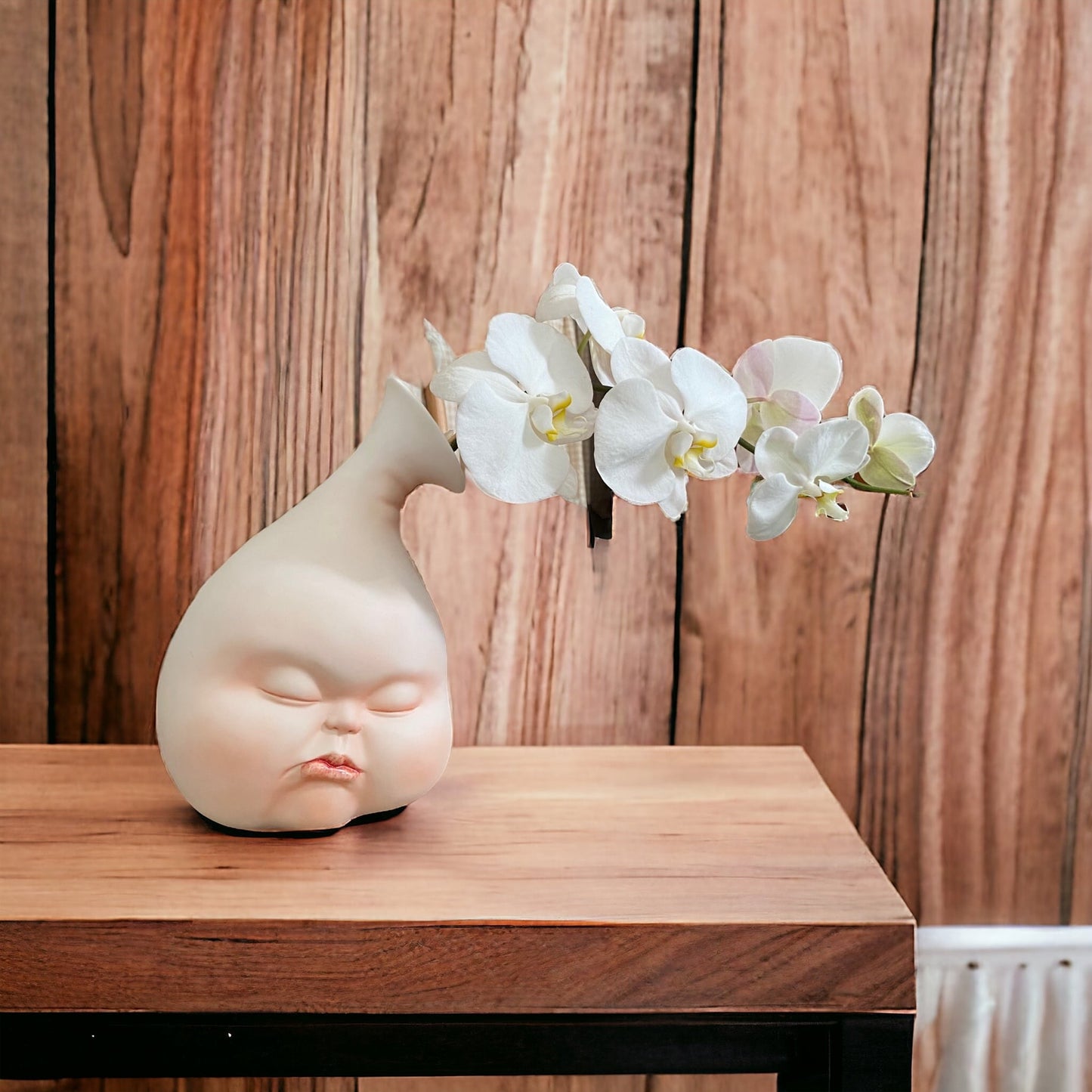 Sleeping Baby Vase